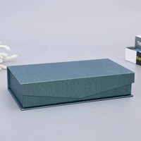 Boîte-cadeau en carton pliable magnétique de luxe Carton rigide écologique avec stratification mate pour l'emballage des cils