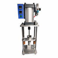 Machine de moulage par injection verticale automatique pneumatique pour câbles de charge, interrupteurs électriques et extrusion de matériaux micro-taille PET/ABS/PP