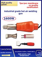 Pistolet de soudage à air chaud pour plastique TPO/PVC 3000W certifié CE 110V, machine à souder les bâches et membranes imperméables