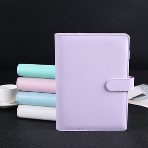 Aron 6แหวน A5/A6 PU หนัง PU, เครื่อง A7สมุดแพลนเนอร์สมุดเครื่องเขียนอุปกรณ์สำนักงาน - Product Image 1
