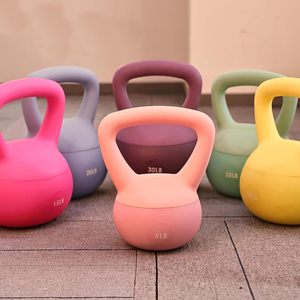 CZFIT Soft Kettlebell Set for <b>Strength</b> <b>Training</b> Home Workouts Wide-Handle Soft-Sided Cushioned Base for Men Women Cast Iron - Product Image 3