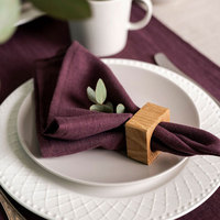 WML001 Best-seller Serviettes en lin pur de couleur unie Serviettes de thé de luxe Serviettes de cuisine réutilisables pour un usage domestique