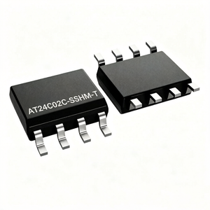 AT24C02C-SSHM-T หน่วยความจำ EEPROM แบบอนุกรมความจุ2Kบิตอินเทอร์เฟซ I2C ความถี่สูงสุด400kHz แพ็กเกจ SOT23-6ชิปหน่วยความจำแบบ SMD - Product Image 1