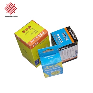 Baoren Custom Packaging Box Rectangle Paperboard Four-Color Printing Self Erecting <b>Consumer</b> <b>Electronics</b> LED Boxes with Handle - Product Image 2