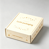 Emballage en papier ondulé personnalisé pour envoi postal, boîtes roses avec impression, boîte en papier kraft écologique, boîte d'expédition