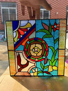 Beija-flor diamante pintura pendurado parede arte suncatcher janela vitrais - Product Image 5