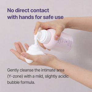 AVCA Pure Bubble, Jabón Íntimo Femenino de Bajo pH, Espuma Suave, Limpiador Íntimo con Extracto de Centella Asiática y Manzanilla, Calmante e Hidratante - Product Image 2