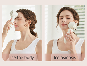 OEM ODM Beliebter Verkauf Tragbare Niedliche Form Handlicher Luftkühl ventilator Smart 2000mAh Wiederauf ladbarer Halbleiterchip-Kühl ventilator - Product Image 6