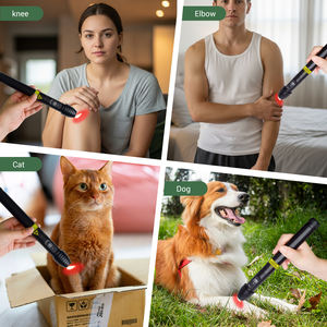 Stylo d'acupuncture <span class=keywords><strong>laser</strong></span> pour rhinite, photobiomodulation, acupression, machine à lumière rouge, thérapie nasale et arrêt du tabagisme, cicatrisation des plaies - Product Image 5