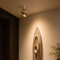 Spot LED Moderne COB 12W en Aluminium Rotatif NOUVEAU à Montage en Surface