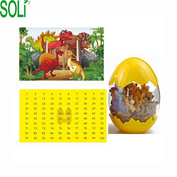 Деревянные яйцо форма игры собрать головоломки игрушки