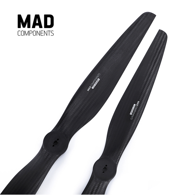 Heavy Lift   MAD FLUXER VTOL 36.1*14.4inch Carbon Fiber  Drone Propeller
