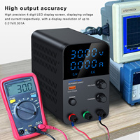 Alimentation CC stabilisée réglable WANPTEK GPS305D 30V 5A 150W pour le chargement, le vieillissement et les tests de produits d'électrodéposition