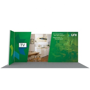 <span class=keywords><strong>Stand</strong></span> d'exposition modulaire 3x6m, 10x20 pieds, <span class=keywords><strong>Stand</strong></span> d'exposition <span class=keywords><strong>de</strong></span> salon, équipement d'événements, cadre SEG en aluminium, toile <span class=keywords><strong>de</strong></span> fond, <span class=keywords><strong>Stand</strong></span> d'exposition - Product Image 2