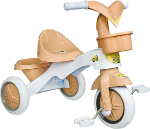 <span class=keywords><strong>Tricycle</strong></span> en plastique pour enfants de 1 à 4 ans, premier vélo pour bébé, voiture à roulettes pour bébé, roues souples et silencieuses, modèle tendance, utilisé à la maison, pas cher - Product Image 4