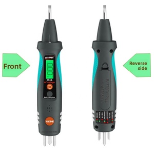 WinAPEX Steckdosen-Analysegerät ACV 300V Drei Steckdosen Fehlerstromschalter-Erkennung LCD-Bildschirmanzeige Digitaler Spannungsprüfer - Product Image 2