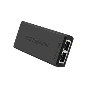 Grosir IEEE802.3af/at 30W Poe Repeater jarak jauh 100 Meter standar 10/100Mbps 1in 2out <span class=keywords><strong>Port</strong></span> POE Extender Monitor plastik - Product Image 4