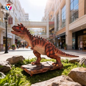 Dinosaurio Carnotaurus Mecánico <span class=keywords><strong>de</strong></span> Fábrica, <span class=keywords><strong>Jurassic</strong></span> <span class=keywords><strong>World</strong></span>, Parques <span class=keywords><strong>de</strong></span> Atracciones, Dinosaurio <span class=keywords><strong>de</strong></span> Tamaño Real, Comprar Modelo <span class=keywords><strong>de</strong></span> Dinosaurio Animatrónico para Exhibición en Parques - Product Image 4