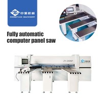 Scie à panneaux CNC automatique pour le bois, Scie à poutres CNC avec chargement automatique, Prix compétitifs
