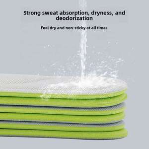 Plantillas de Masaje de Espuma Viscoelástica 4D al por Mayor, Transpirables, Absorbentes del Sudor, Resistentes al Olor, para Calzado Deportivo - Product Image 3