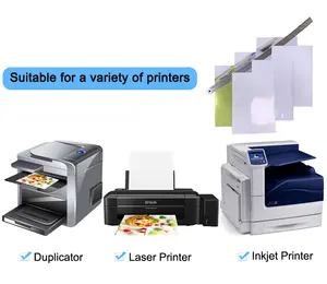 A4 autoadesivo adesivo pellicola laser carta kraft può scrivere carta sintetica a getto d'inchiostro PP stampa di carta autoadesiva rotoli jumbo