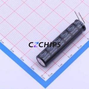 Condensateur électrolytique en aluminium à montage traversant RGA332M1EBCF1040, composant à montage traversant THT, D10xL40mm 3300uF 20% 25V 5mm - Product Image 2