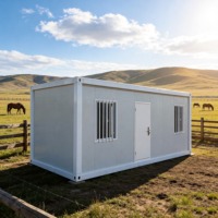 Maison conteneur préfabriquée modulaire pliable à assemblage rapide, portable et à dépliage rapide