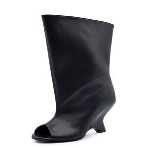 Sandalias de Verano con Punta Abierta y Plataforma Alta, Botines Sexys para Mujer - Product Image 6