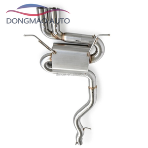 Convient pour BMW <span class=keywords><strong>120i</strong></span> 2.0 <span class=keywords><strong>E87</strong></span>/E88 2008-2011, tuyau d'échappement de performance de course, système d'échappement en acier inoxydable, silencieux - Product Image 5