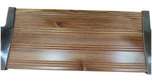 <span class=keywords><strong>Échelle</strong></span> en aluminium à large pédale à grain de bois japonais avec plateau à outils pliable pour la maison - Product Image 4