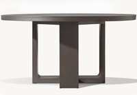 Ensemble de table et chaises de jardin en aluminium nordique résistant aux intempéries, 6-8 places, pour intérieur/extérieur, hôtel, salle à manger en métal