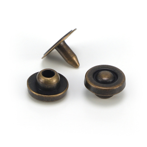 Botones de Metal de Alta Calidad para Jeans, 17mm 20mm 25mm, Botones y Remaches de Aleación de Latón con Forma de Estrella y Donut, Proveedor - Product Image 2