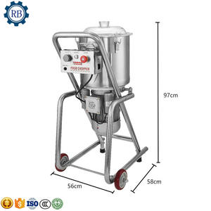 Jus de pulpe de mangue de fruits faisant le traitement Pulper Juicer Passion Fruit Goyave Tomate Pulping Beating Machine Commercial - Product Image 3