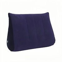 Coussin gonflable triangulaire à pression pour le dos et les jambes, en PVC, pour Halloween, personnes âgées