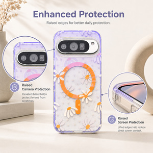 Funda Magnética para Teléfono Móvil con Diseño Holográfico Brillante para <span class=keywords><strong>Google</strong></span> Pixel 11 Pro XL 10/10 PRO 10A 9 - Product Image 2