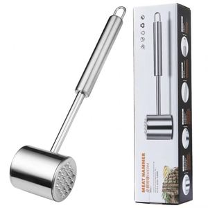 Stainless Steel <b>Meat</b> Tenderizer Heavy Sturdy <b>Meat</b> Mallet Pounder Hammer <b>Tool</b> Kitchen <b>Meat</b> Pounder Labor-saving Chicken Steak - Product Image 6