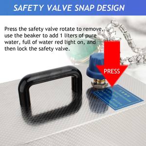 منظف بخاري احترافي من Boasta باللون الأبيض، 4 بار ضغط، 2 لتر، 1300 واط، للمجوهرات والأسنان، 110/220 فولت، آلة تنظيف صناعية عالية الجودة - Product Image 5