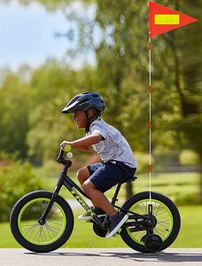 6 chân khả năng hiển thị cao Xe Đạp cờ với nhiệm vụ nặng nề sợi thủy tinh cực nhiệm vụ nặng nề sợi thủy tinh xe đạp cờ với cực - Product Image 6