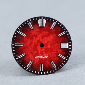 Le module de cadran Bliger NH35/NH36 sélectionne les pièces de montre en cuivre vert été 29mm - Product Image 4