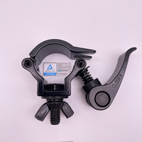 Accessoires pour système de treillis de scène certifiés TUV, 32-35 mm, charge 75 kg, coupleur de tuyau à dégagement rapide, pinces de serrage JR