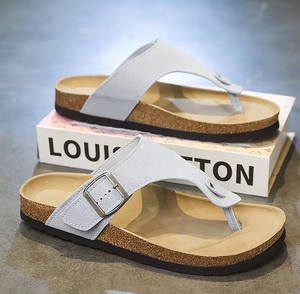Tongs plates unisexes pour femmes, légères, confortables, avec amorti, antidérapantes, pour la plage, chaussures décontractées, semelle souple - Product Image 4