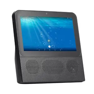 Maison intelligente de bureau de 7 pouces tablette haut-parleur, android 6.0 1 go + 8gb tablette haut-parleur avec écran tactile