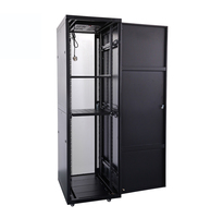 Armoire de serveur réseau d'entreprise 42U, 19 pouces, matériau SPCC standard, capacité de charge de 1300 kg, protection IP20, norme IEC297-2