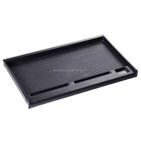 Plateau de clavier carré en plastique épaissi sur mesure, support d'ordinateur coulissant sous le bureau