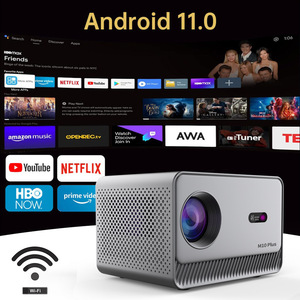 Projecteur LED portable Umiio K10 Mini HD avec mise <span class=keywords><strong>au</strong></span> point précise, haut-parleurs intégrés, pour cinéma maison à courte focale, extérieur, 2 Go de RAM, double bande - Product Image 4