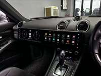 Autoradio multimédia Android 14 avec écran OLED double de 24,6 pouces pour Porsche 718/Boxster 2012-2023, lecteur vidéo, lecteur de cassette, USB