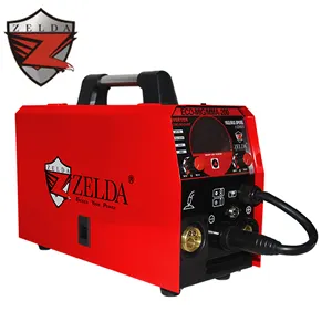 MIG MMA TIG Welder with Carbon Dioxide Shield Gun Used for Home Suitable in European Market Welding Machine for Car Body Repair