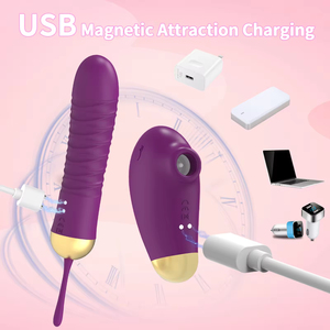 Sex Toy for Clit G Spot Stimulation, Adult Female Thrusting <b>Vibrator</b>, 10 <b>Vibration</b> Mode Massager Stick for Faster Orgasms - Product Image 2