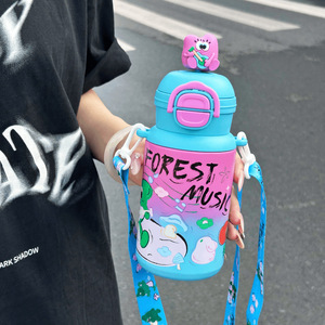 Cute Doll Thermos Cup <b>for</b> Girls Stainless Steel Portable <b>Water</b> <b>Bottle</b> <b>for</b> <b>Kids</b> - Product Image 6