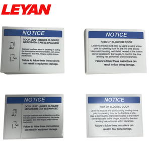 Etiqueta de seguridad para sistemas de energía para baterías de iones de litio 3M2008i PGDQ2, aprobada, impermeable, adhesivo impreso personalizado - Product Image 2
